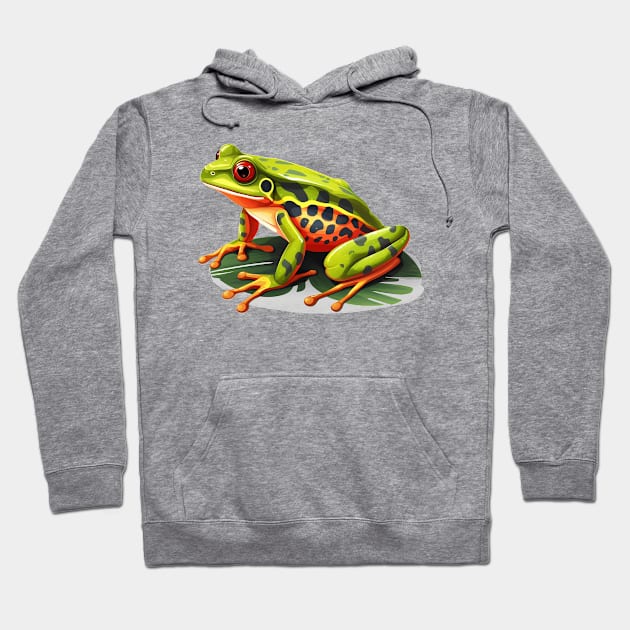 Red Eyed Tree Frog Hoodie by zooleisurelife